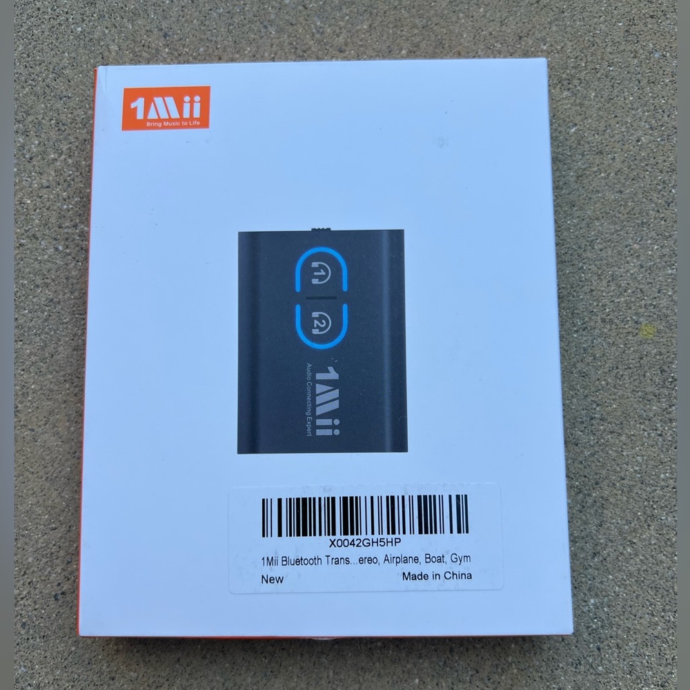 1Mii Bluetooth Transmitter for TV to Wireless Headphones  - Wirecutter Top Pick